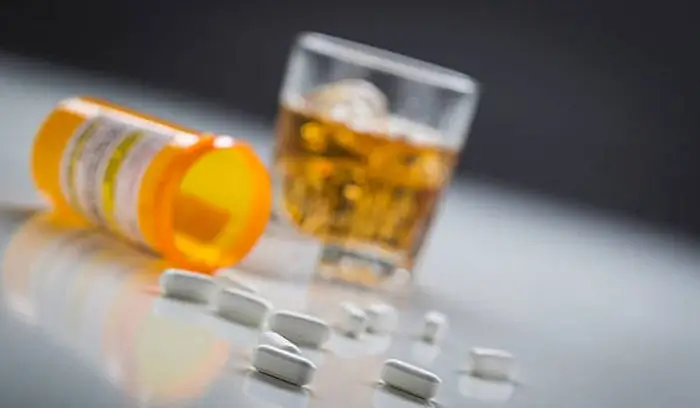 Drug bottles and medication representing effective strategies for drug and alcohol abuse treatment