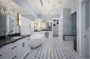 LA master bathroom